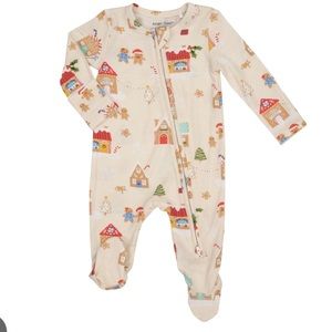 Brand new-ANGEL DEAR Christmas Footie Pajamas